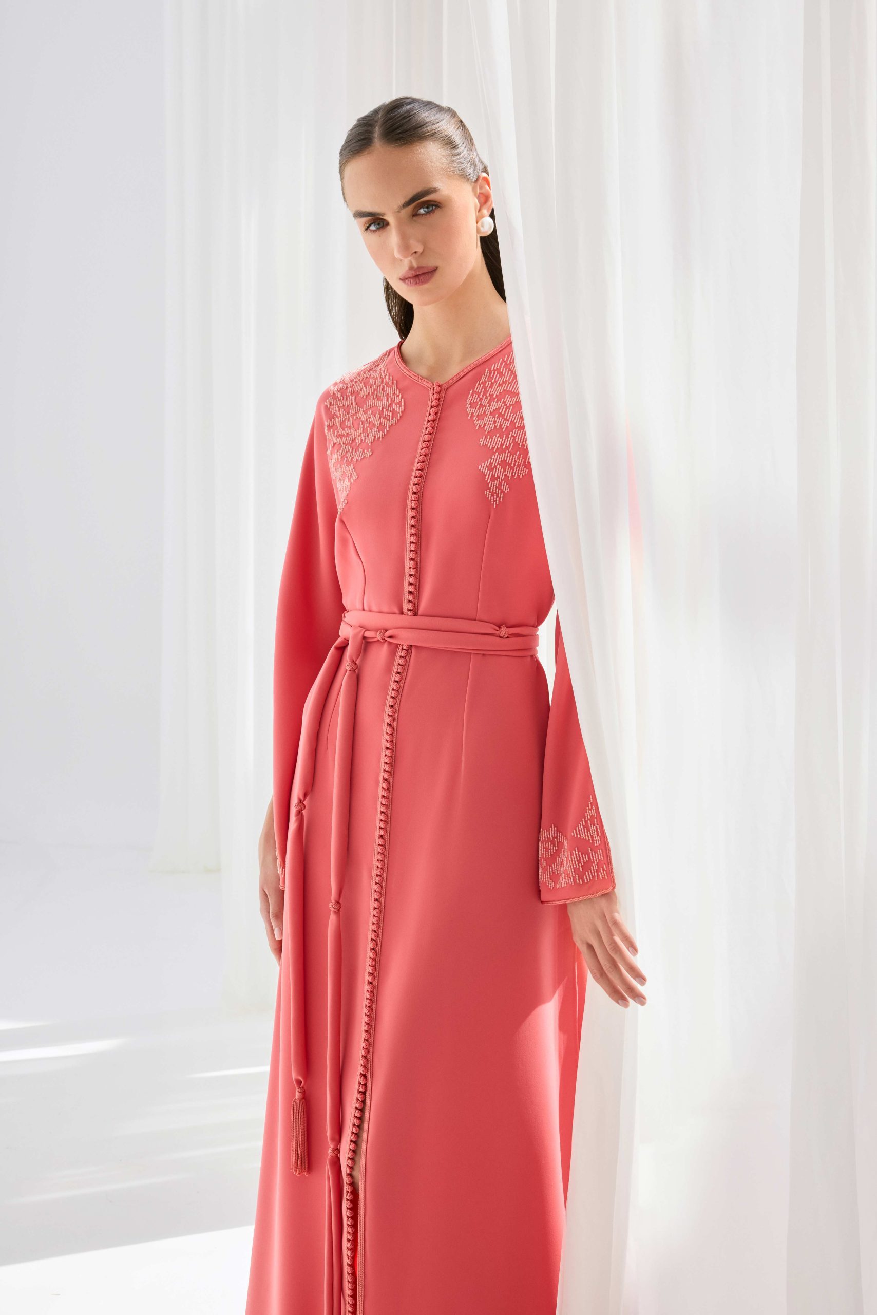 Elassi_4010-copy Coral Bloom Kaftan - Image 1
