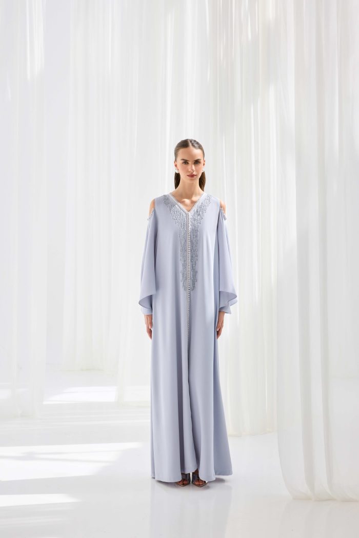 Silver Mist Kaftan - Image 2