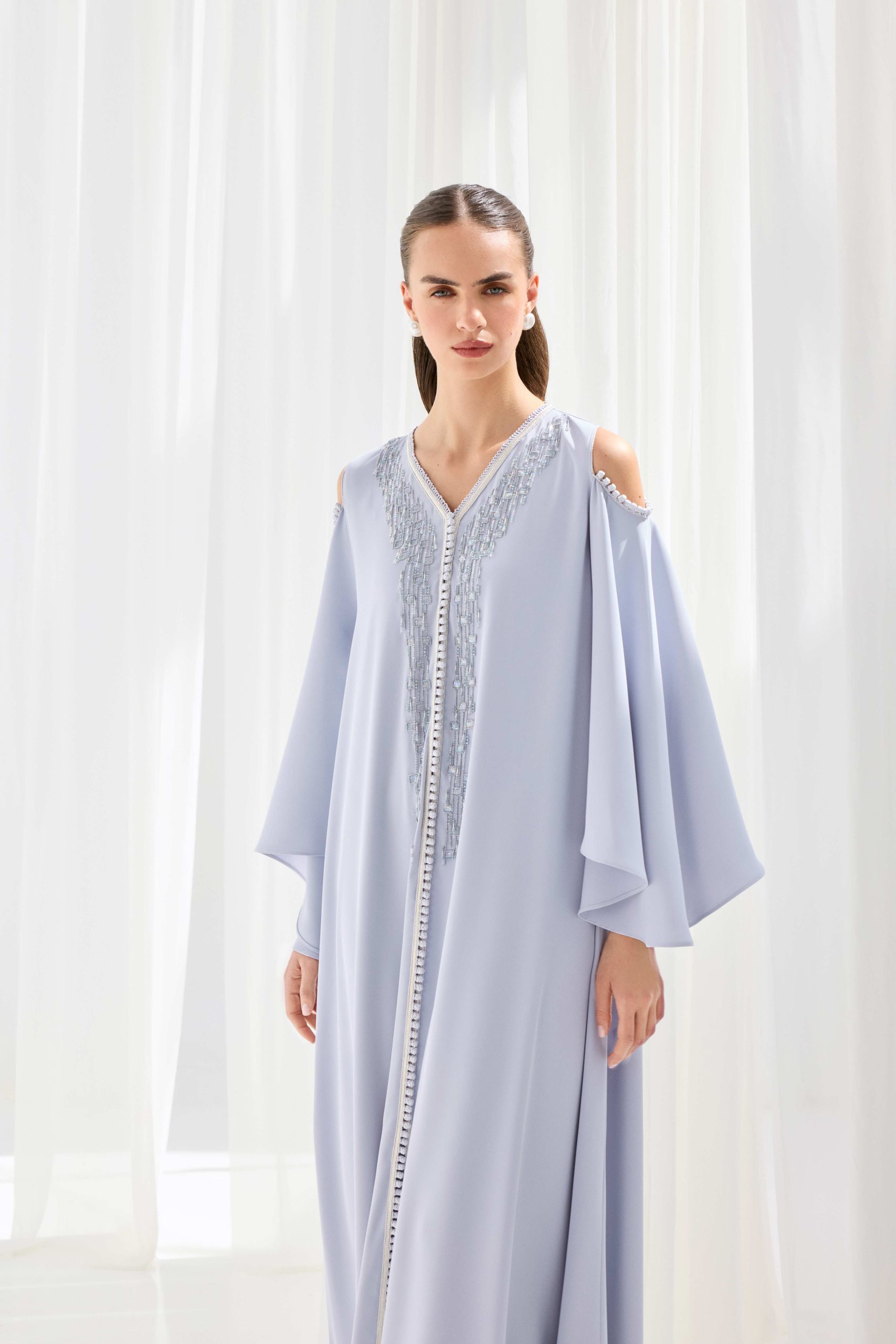 Elassi_4456-copy Silver Mist Kaftan - Image 1