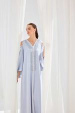 Silver Mist Kaftan - Image 4