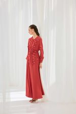 Crimson Blossom Kaftan - Image 4