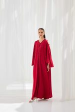 Ruby Red Kaftan - Image 2