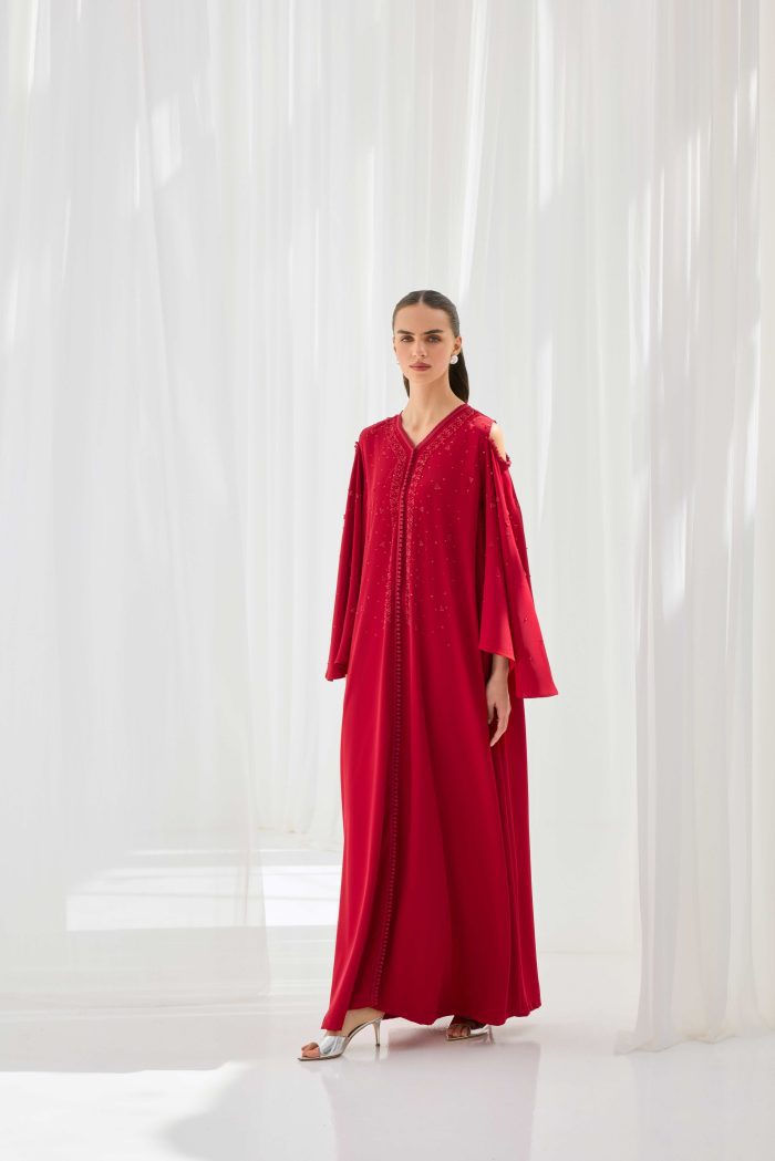 Ruby Red Kaftan - Image 2