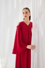 Ruby Red Kaftan