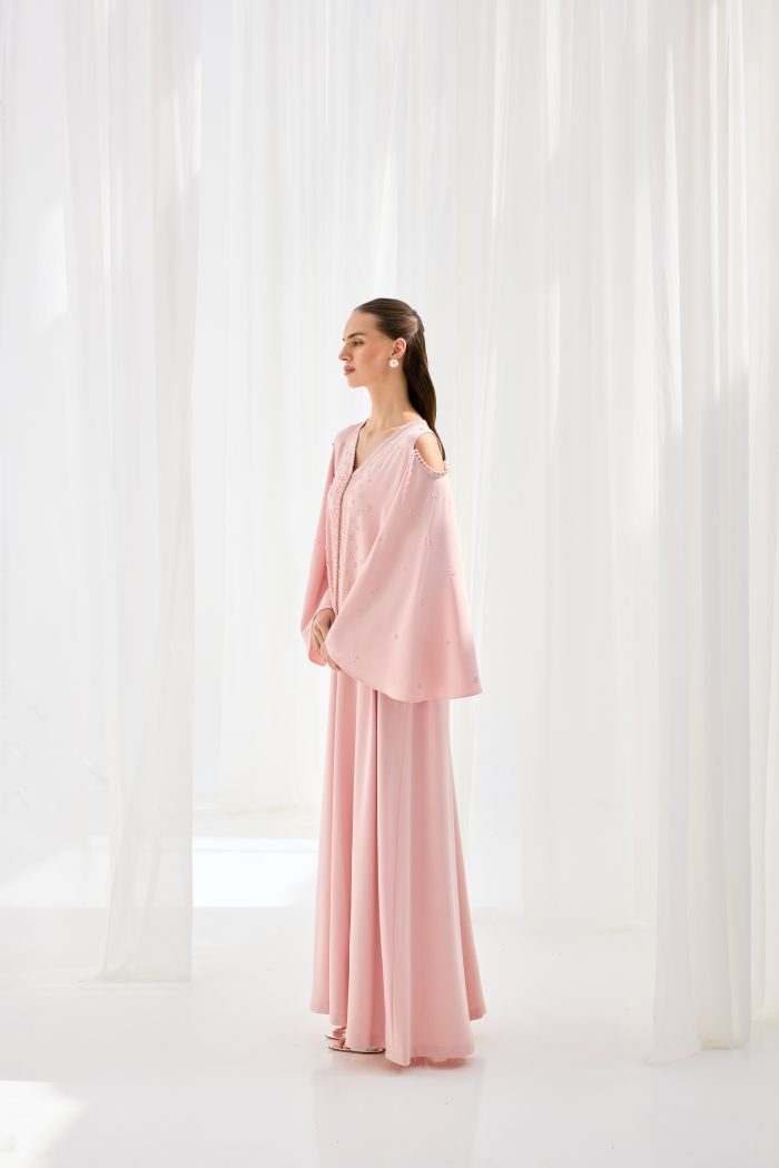 Soft Blush Kaftan - Image 2